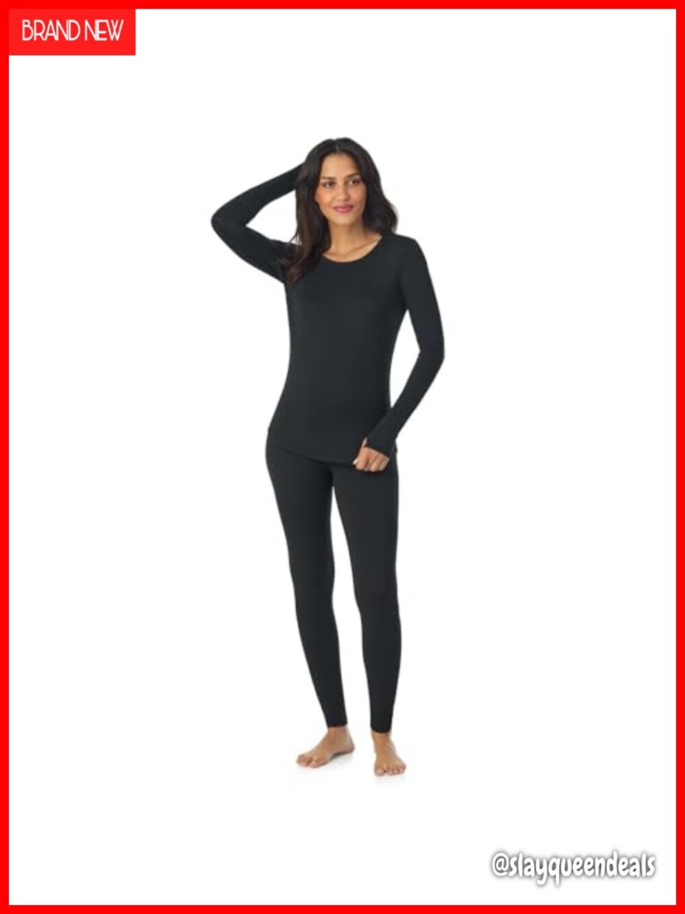 Women's Lightweight Active Base Layer Set Recycled Polyester Spandex